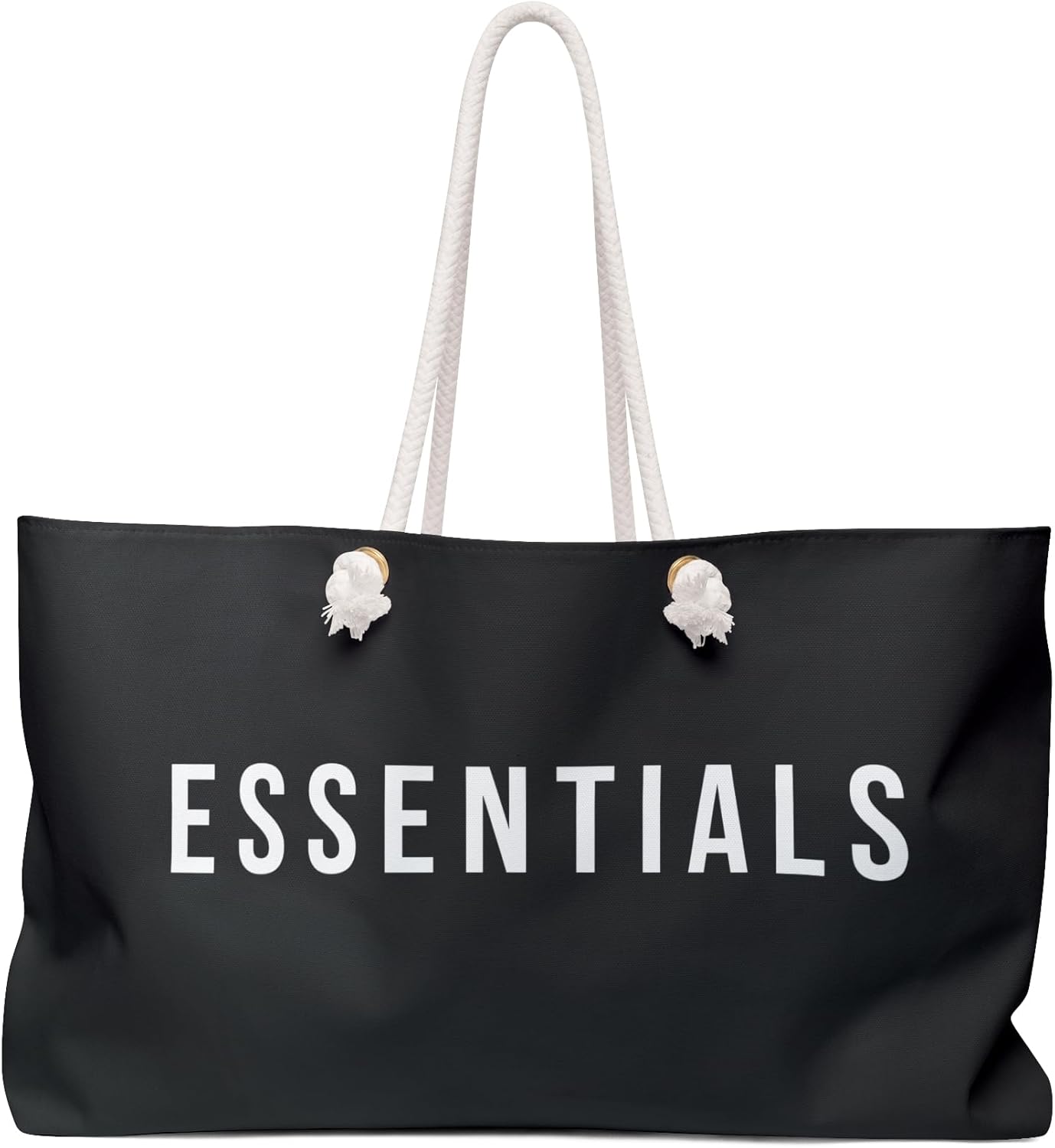 Essentials Oversized Shopping Bag Minimalist Summer Beach Bag Vacation Travel Tote Bag Reusable Bag Pool Picnic Gift for Her