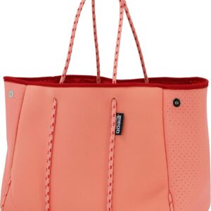 QOGiR Neoprene Multipurpose Beach Bag Tote with Inner Zipper Pocket \u2026 \u2026 \u2026 \u2026