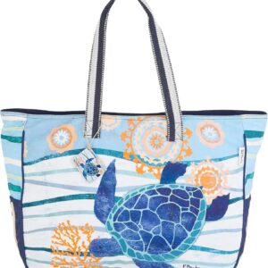 Sun N' Sand Seaside Treasures Tote Handbag
